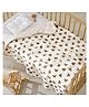 SYGA Baby Blanket Ultra Soft Bear Head Design, Cozy Cotton Blanket for Newborn Infant Toddler, Crib & Stroller Use 40 x 40 inch