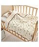 SYGA Baby Blanket Ultra Soft Lemon Design, Cozy Cotton Blanket for Newborn Infant Toddler, Crib & Stroller Use 40 x 40 inch