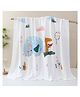 SYGA Baby Blanket Ultra Soft Little Lion Design, Cozy Cotton Blanket for Newborn Infant Toddler, Crib & Stroller - Multicolor