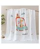 SYGA Baby Blanket Ultra Soft Little Lion Design, Cozy Cotton Blanket for Newborn Infant Toddler, Crib & Stroller - Multicolor