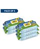 Little Smile Baby Wipes Soft, Safe & Gentle Care | Pack of 5 | 360 Wipes