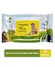 ABSORBIA Baby Wipes - With LID | Aloe Vera Extract | 80 Pieces | Pack of 1