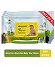 ABSORBIA Baby Wipes - With LID | Aloe Vera Extract | 480 Pieces | Pack of 6