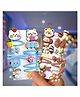 SYGA Set of 28 Cartoon & Floral Hair Clips - Multicolor