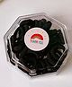 Radhya accessories Set Of 30 Solid Rubber Bands - Black