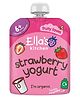 Ella's Kitchen Organic Baby Food Pouch, Strawberry Greek Style Yoghurt (6m+) - 90g