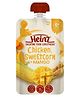 Heinz Baby Food Pouch, Creating Food Explorers, Chicken Sweetcorn + Mango - 120g