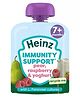Heinz Baby Food Pouch, Immunity Support, Pear, Raspberry & Yoghurt (7m+) - 85g