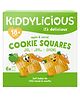 Organix Kiddylicious Cookie Squares, Apple & Carrot (18m+) - 144g (6x24g)