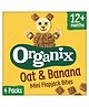 Organix Mini Flapjack Bites, Oat & Banana (12m+) - 80g (4x20g)