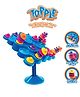 AKN TOYS Topple, Strategy Game, Board Game for kids, Adults, Families, Educational, Fun, 2 to 4 Players, Family Fun, Learning Activity Toy- ( PACK OF 1- COLOR MAY VARY )