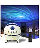 AKN TOYS Star Light Aurora Projector with Moon, Bluetooth Projector for Bedroom Nebula Lamp, Remote Control with Timer- ( PACK OF 1- COLOR MAY VARY )