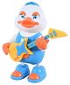 AKN TOYS Guitar Dancing Duck , Light And Music Duck, Dancing Musical Duck Toy With Lights & Sounds- ( PACK OF 1- COLOR MAY VARY )