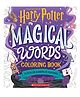 Harry Potter Magical Words Coloring Book: 24 Color & Frame Posters Drawing & Colouring Book By Aly Gabriela Pirela - English