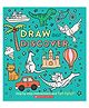 Draw And Discover: Step by Step Drawing & Colouring Book By Corinna Keefe - English