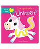 Can You Tickle A Unicorn? Board Book By Bobbie Brooks - English