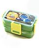 Rushabh Novelty Stainless Steel,Easy access compartments, leak proof, use for office, school and travelling Lunch Box 2640-Dino