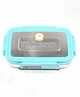 Rushabh Novelty Stainless Steel,Easy access compartments, leak proof, use for office, school and travelling Lunch Box 6577-Blue