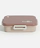 Rushabh Novelty Stainless Steel,Easy access compartments, leak proof, use for office, school and travelling Lunch Box 2564-Peach