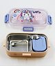 Rushabh Novelty Stainless Steel,Easy access compartments, leak proof, use for office, school and travelling Lunch Box 2553-Unicorn