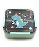 Rushabh Novelty Stainless Steel,Easy access compartments, leak proof, use for office, school and travelling Lunch Box TQ-KH27-Dino