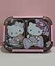 Rushabh Novelty Stainless Steel,Easy access compartments, leak proof, use for office, school and travelling Lunch Box TQ-KH29-Hellokitty
