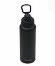 Rushabh Novelty Insulated , BPA Free, leakproof, hot and cold, bottle for school, college, office and travelling Water Bottle - 9290-Black  -1000ml