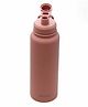 Rushabh Novelty Insulated , BPA Free, leakproof, hot and cold, bottle for school, college, office and travelling Water Bottle - 9290-Peach  -1000ml