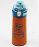 Rushabh Novelty Insulated , BPA Free, leakproof, hot and cold, bottle for school, college, office and travelling Water Bottle - 1220-Orange  -380ml
