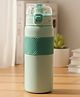 Rushabh Novelty Insulated , BPA Free, leakproof, hot and cold, bottle for school, college, office and travelling Water Bottle - 193-Green  -550ml