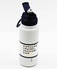 Rushabh Novelty Insulated , BPA Free, leakproof, hot and cold, bottle for school, college, office and travelling Water Bottle - 795-White  -650ml