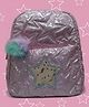 Rushabh Novelty School Bag 8379D-798-Light pink-12 Inch-Star design