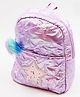 Rushabh Novelty School Bag 8379D-798-Purple-12 Inch-Star design