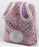Rushabh Novelty School Bag 8379D-763-Light pink-12 Inch-Rabbit Ears