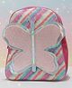 Rushabh Novelty Cute design, backpack for school, office, and travel, spacious compartments, bags for boys and girls School Bag 8379-802-15-Pink-12 Inch-Glitter Butterfly