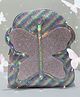 Rushabh Novelty 12 Inch Cute design, backpack for school, office, and travel, spacious compartments, bags for boys and girls School Bag 8379-802-15-Peach-Glitter Butterfly