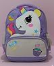 Rushabh Novelty 12 Inch School Bag 902-Unicorn Purple-Unicorn