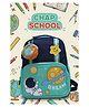 Rushabh Novelty School Bag 8027-Green-12 Inch-Space