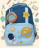 Rushabh Novelty School Bag 8027-Blue-12 Inch-Space