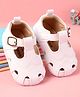 Babyoye Booties with Velcro Closure - White