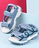 Cute Walk by Babyhug Velcro Closure Sandals - Blue