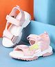 Cute Walk by Babyhug Velcro Closure Sandals - Pink