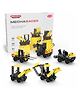 Aditi Toys Mecharacer STEM Construction Vehicle Building Kit for Kids, 38 Pcs Engineering Toy Set with Tools, Build 5 Realistic Construction Vehicles, Educational STEM Learning Toy for Boys Ages 3+