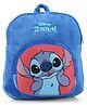 Disney Soft Plush Backpack with Stitch Print - Height 12 Inches