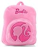 Barbie Soft Plush Backpack Pink - Height 12 Inches