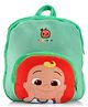 Cocomelon Soft Plush Backpack with Print Green - Height 12 Inches