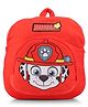 Paw Patrol Marshall Printed Soft Plush Backpack - Height 12 Inches