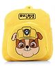Paw Patrol Rubble Printed Soft Plush Backpack - Height 12 Inches
