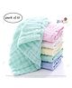 Kidcup baby napkin Plain Color Square Scarf (pack of 10) (Color May Vary)