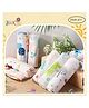 Kidcup Cotton Muslin Swaddle Wrapper (Set of 5) (Print & Color May Vary)